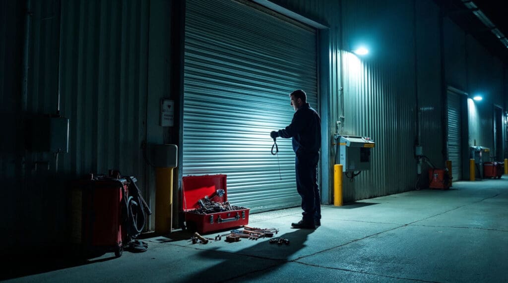 Emergency Garage Door