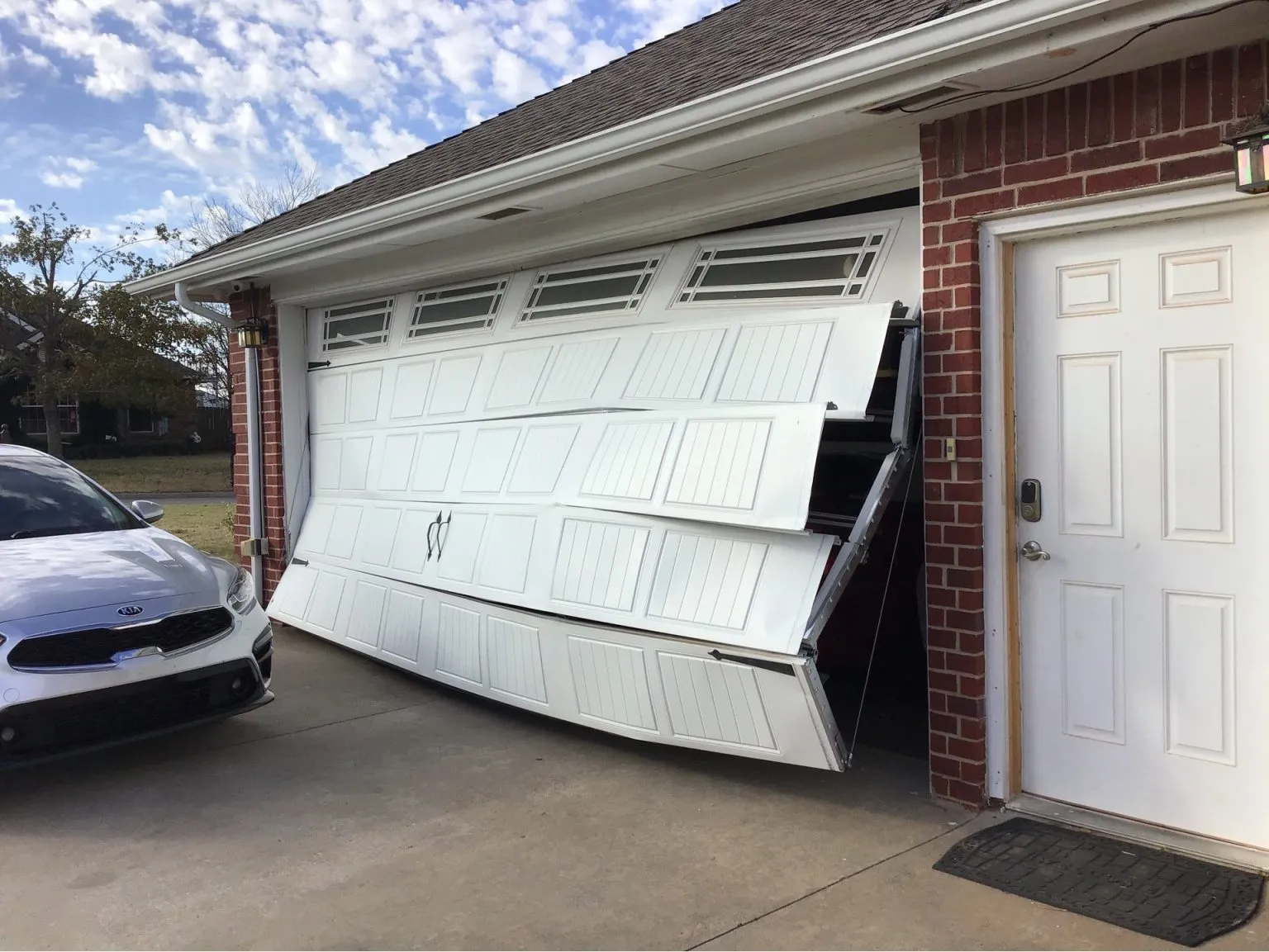Garage door repair service in Humble Texas